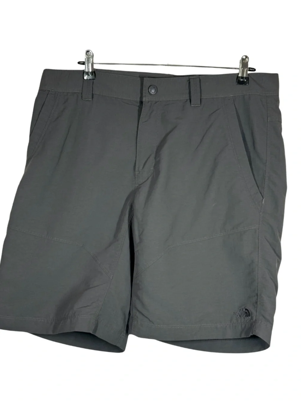 The North Face Men's Gray Cargo Hiking Shorts Size L 36